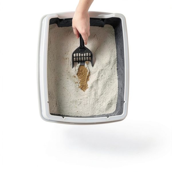 IRIS USA Open Top Cat Litter Box Easy Clean Privacy-3