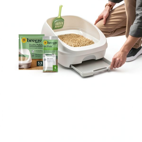 Nestlé Purina Breeze Cat Litter 28lb Unscented Zeolite-7