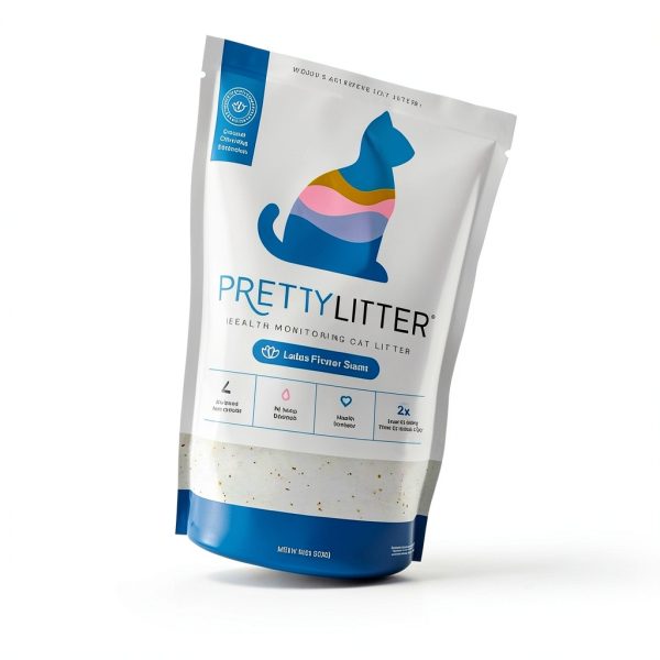 PrettyLitter Health Monitoring Cat Litter Silica Gel-5