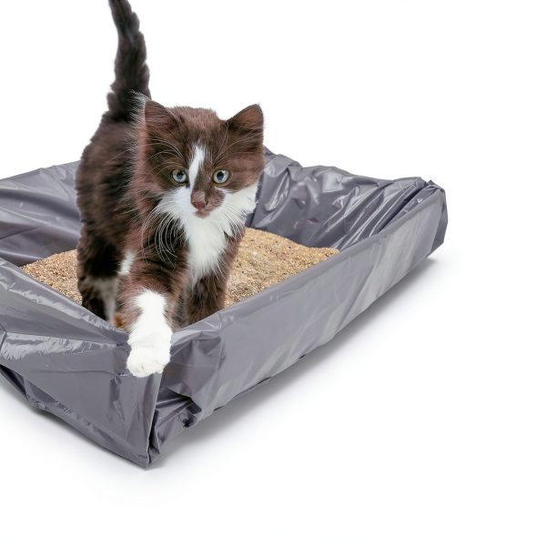Cat Litter Box Liners Pets+People Heavy Duty Drawstring-3