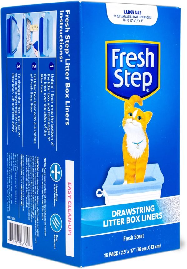 Cat Litter Box Liners Pets+People Plastic-2