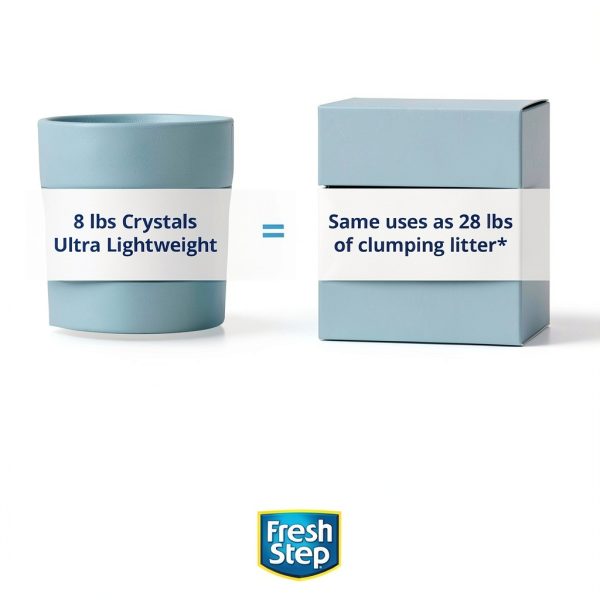 Fresh Step Crystals Cat Litter Odor Control Lightweight-1