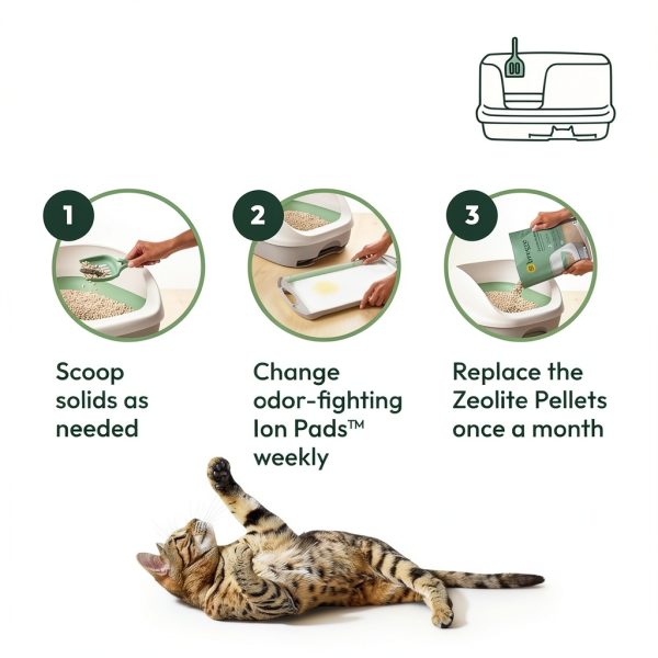 Nestlé Purina Breeze Cat Litter 28lb Unscented Zeolite-6