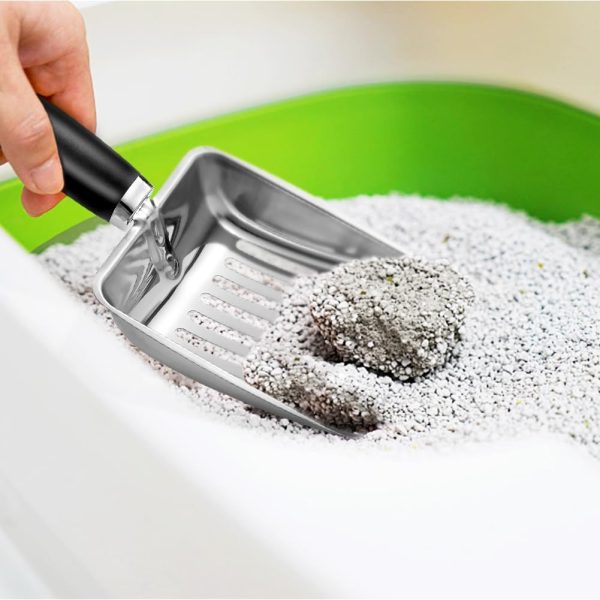 Apidgrowth Cat Litter Scoop Stainless Steel Easy Clean-6
