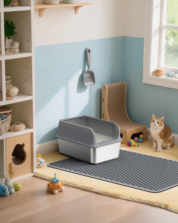 Cat Litter Mat Powools EVA Double Layer Design-7
