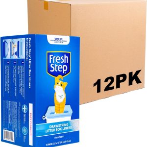 Cat Litter Box Liners Pets+People Plastic-0