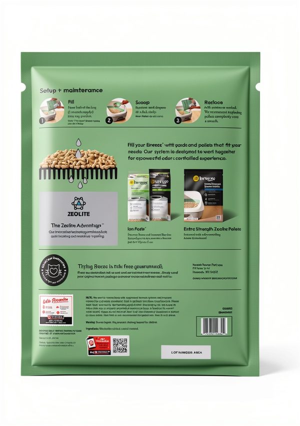 Nestlé Purina Breeze Cat Litter 28lb Unscented Zeolite-10