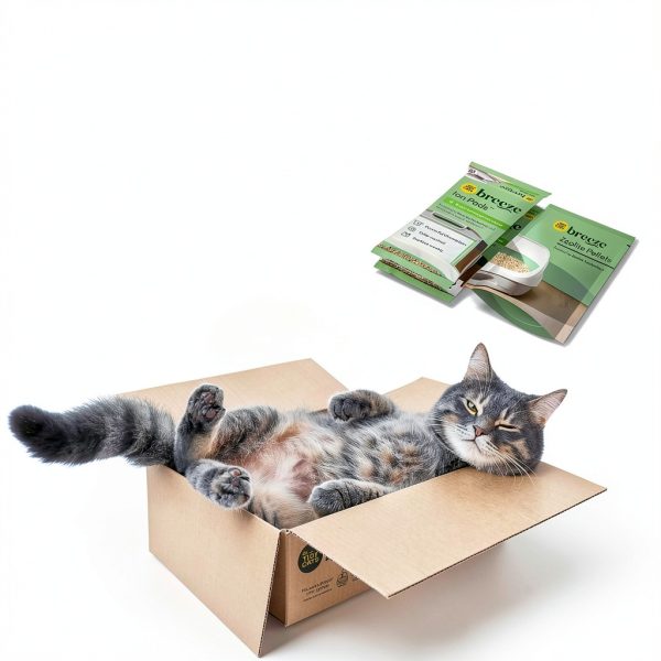 Nestlé Purina Breeze Cat Litter 28lb Unscented Zeolite-12