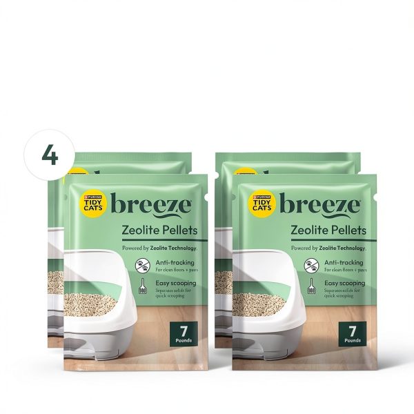 Nestlé Purina Breeze Cat Litter 28lb Unscented Zeolite-2