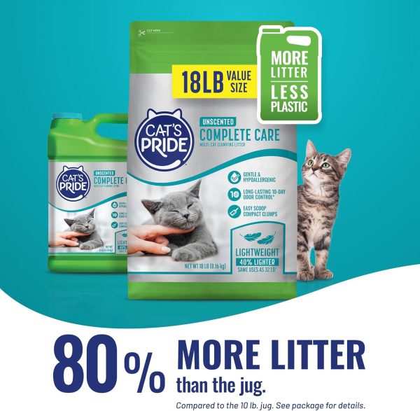 Cat's Pride Lightweight Litter Odor Control for Sensitive-7