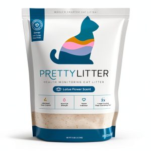 PrettyLitter Health Monitoring Cat Litter Silica Gel-0