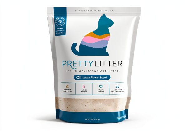 PrettyLitter Health Monitoring Cat Litter Silica Gel-0
