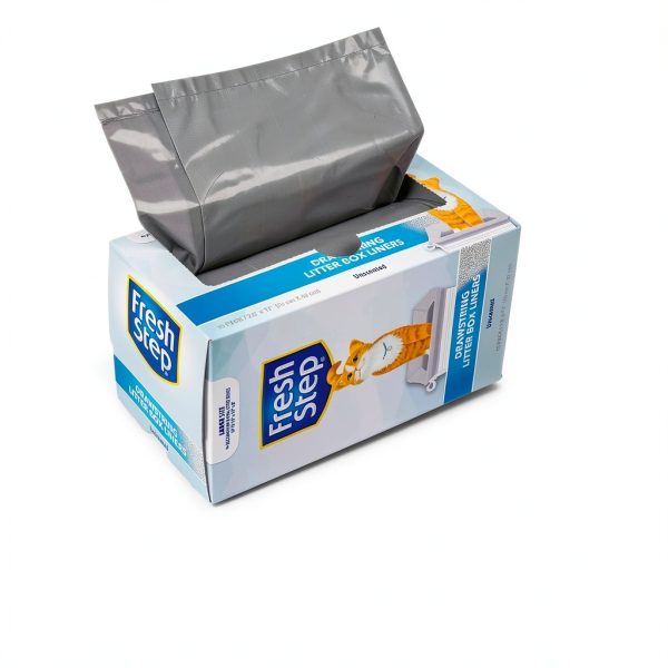 Cat Litter Box Liners Pets+People Heavy Duty Drawstring-1