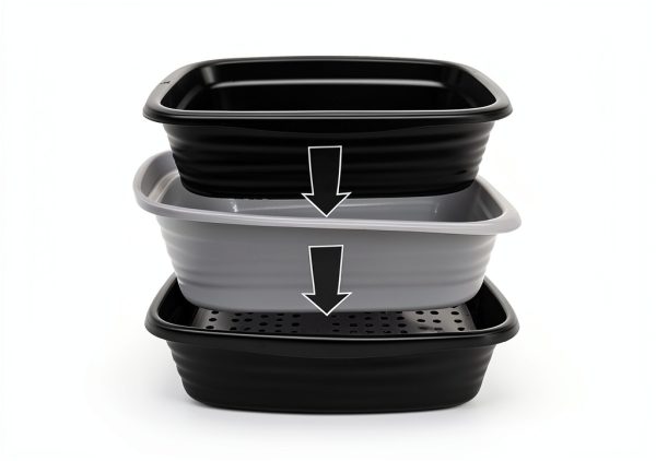 Sifting Cat Litter Box Doskocil Recycled Design-3