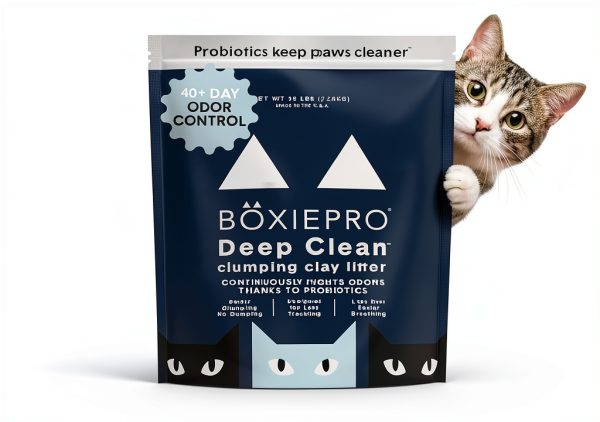 Boxiecat Probiotic Cat Litter Odor Control Dust Free-0