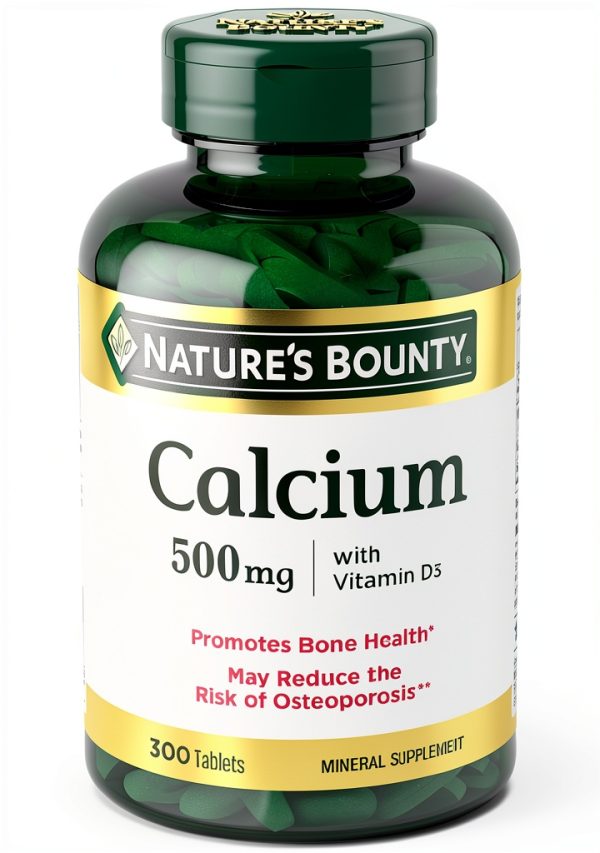 Calcium Plus Vitamin D3 by Nature's Bounty Supplements-0