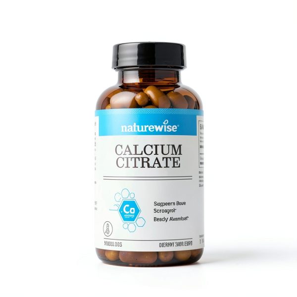 NatureWise Calcium Citrate 500mg Vegan Capsules-4