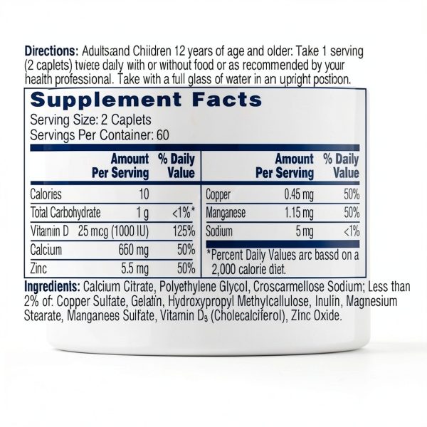 Citracal Maximum Plus Calcium Supplement 650mg-5