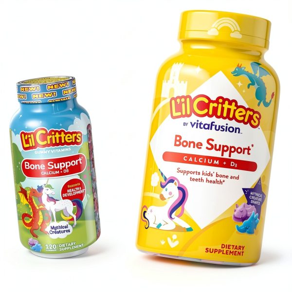 L'il Critters Bone Support Gummy Calcium Vitamin D-3
