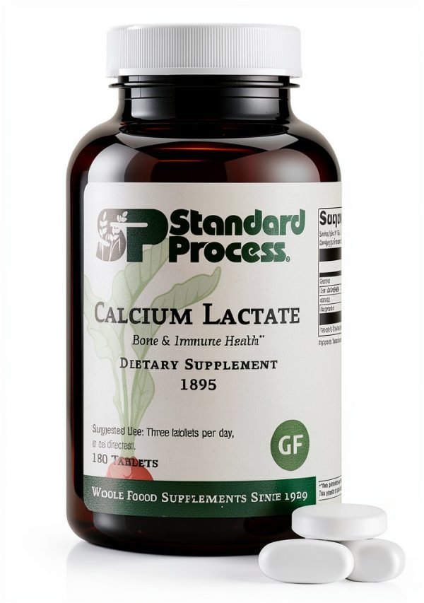 Calcium Lactate Supplement Standard Process Vegan-0