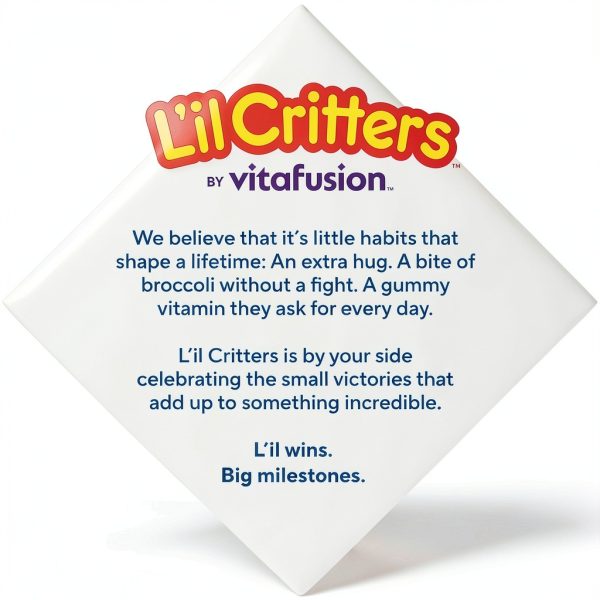 L'il Critters Bone Support Gummy Calcium Vitamin D-8