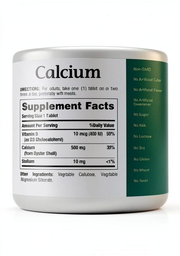 Calcium Plus Vitamin D3 by Nature's Bounty Supplements-4