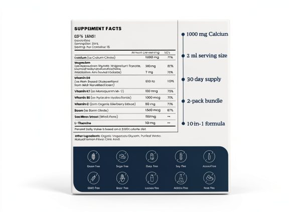 Lemon Calcium Magnesium Zinc Supplement NatureBoost-3