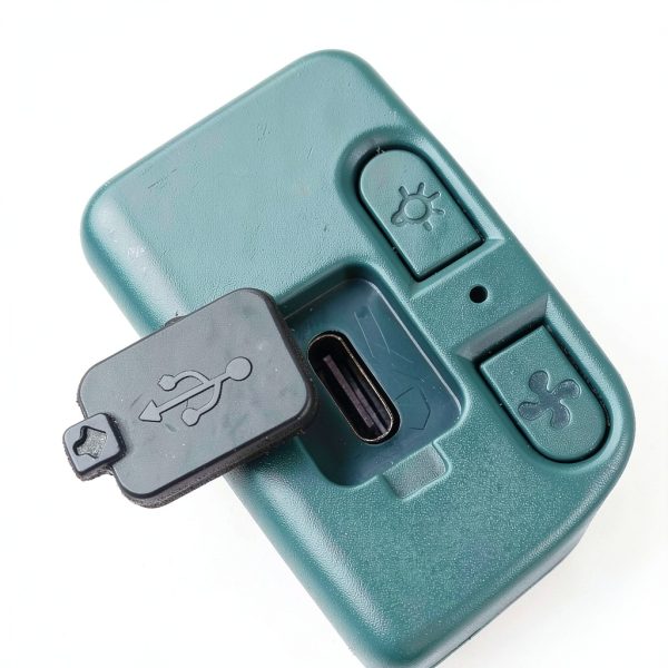 Portable Camping Fan by Coghlan's LED Light USB Rechargeable Quiet-5